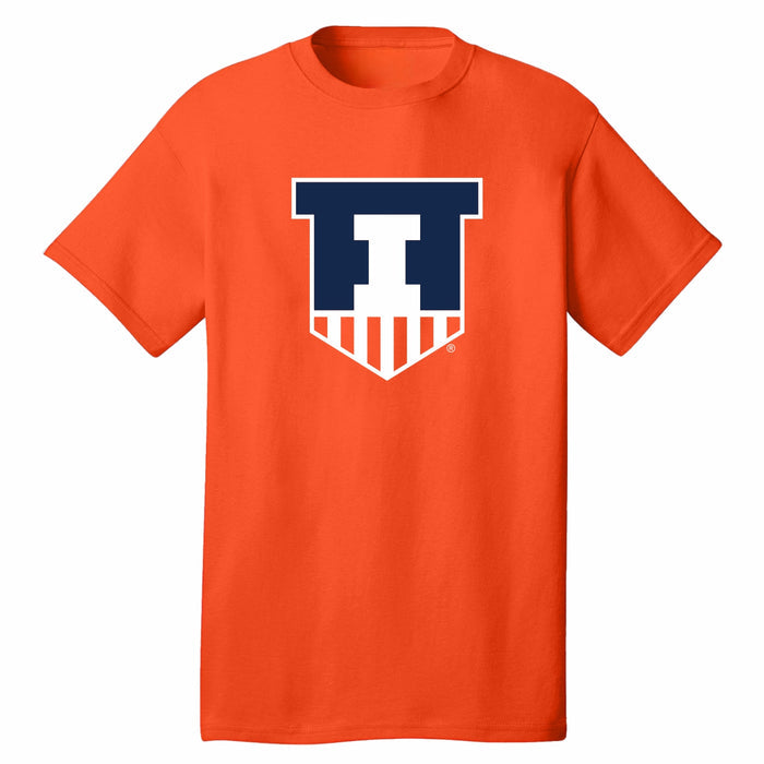 Illinois Fighting Illini Shield Tee