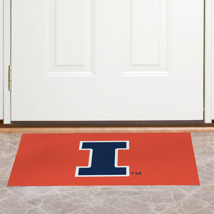 Illinois Fighting Illini Small Rug