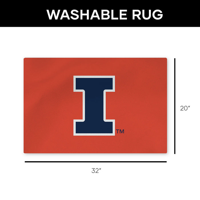 Illinois Fighting Illini Small Rug