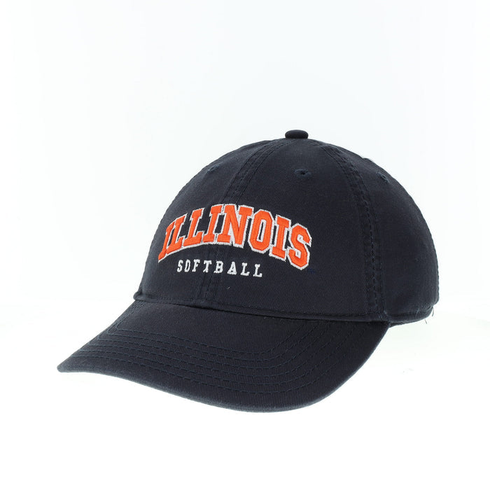 Illinois Fighting Illini Softball Cap by Legacy