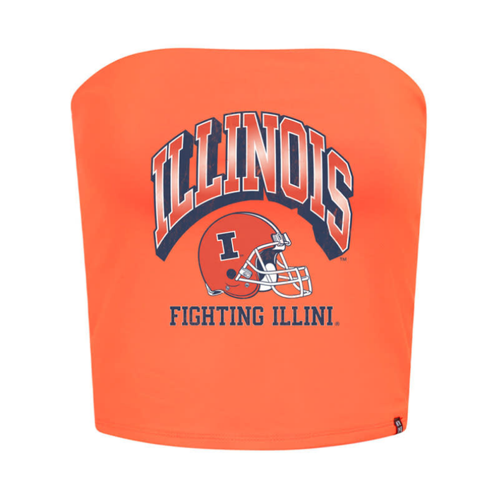 Illinois Fighting Illini Spirit Arch Helmet Tube Top