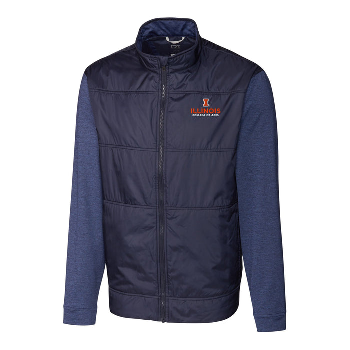 Illinois Fighting Illini Stealth Hybrid Full-Zip ACES