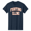 Illinois Fighting Illini T-Shirt Arch Navy