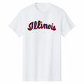 Illinois Fighting Illini T-Shirt White Script