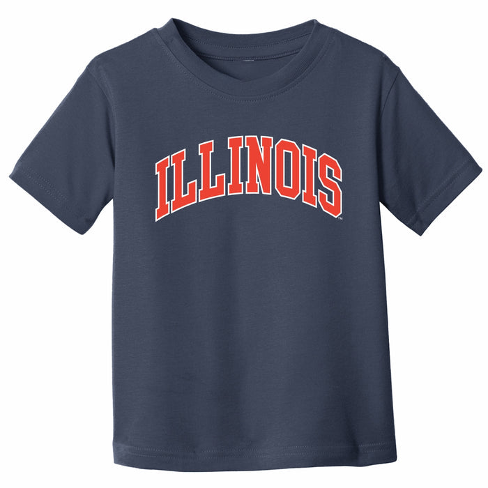 Illinois Fighting Illini Toddler 2-Color Arch SST