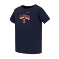 Illinois Fighting Illini Nike Toddler Arch Short Sleeve Tee