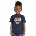 Illinois Fighting Illini Toddler Football Facemask Short Sleeve Tee