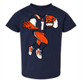 Illinois Fighting Illini Toddler Football Player Short Sleeve Tee