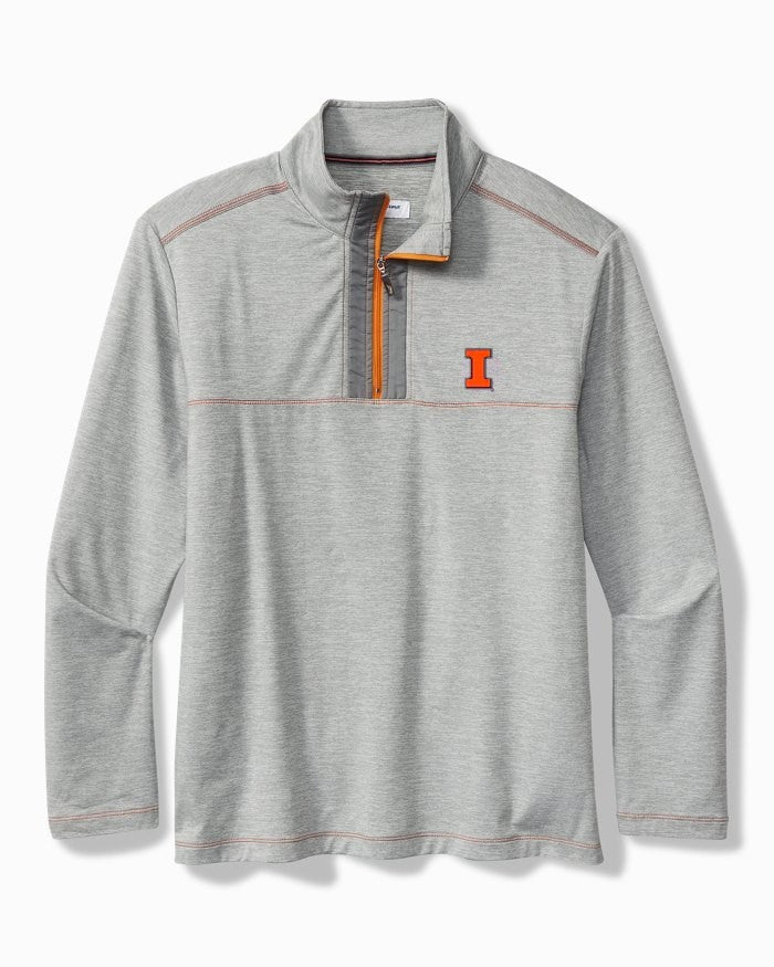 Illinois Fighting Illini Tommy Bahama High Score IslandZone® Half-Zip
