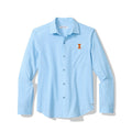Illinois Fighting Illini Tommy Bahama Tidal Check Button-Up – Metro Blue