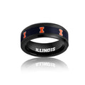 Illinois Fighting Illini Tungsten Ring