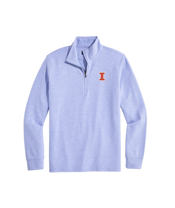 Illinois Fighting Illini Vineyard Vines Saltwater 1/4 Zip – Jake Blue