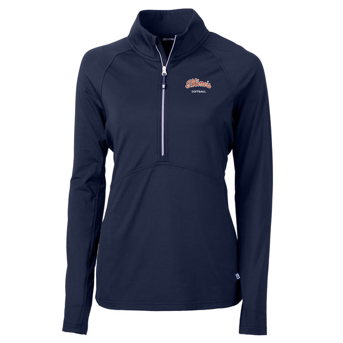 Illinois Fighting Illini Women's Adapt Half-Zip Softball