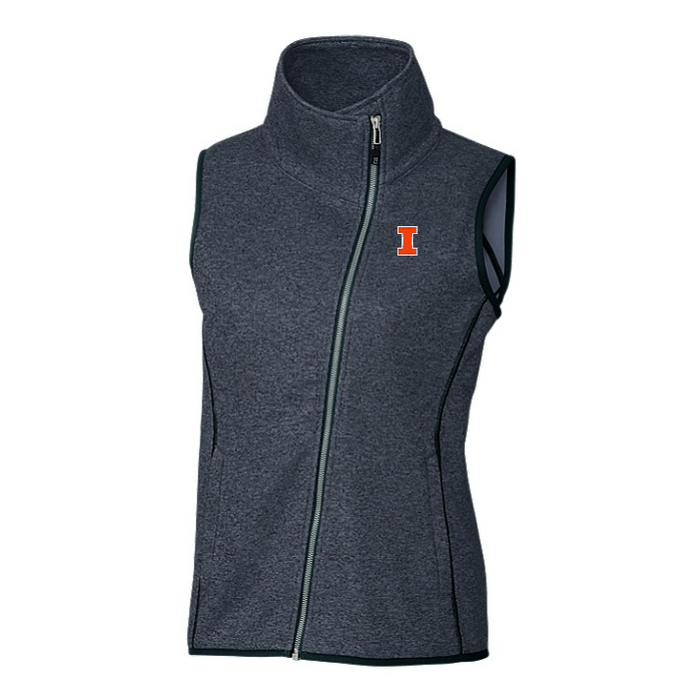 Illinois Fighting Illini Women's Asymetrical Vest