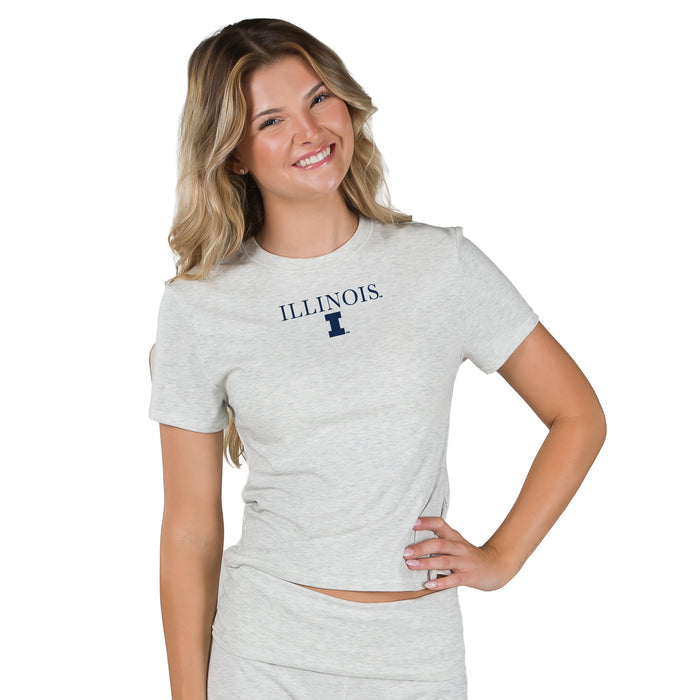 Illinois Fighting Illini Women's Baby Tee