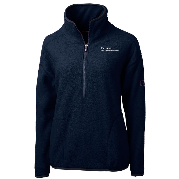 Illinois Fighting Illini Women's Cascade Sherpa Pullover Gies