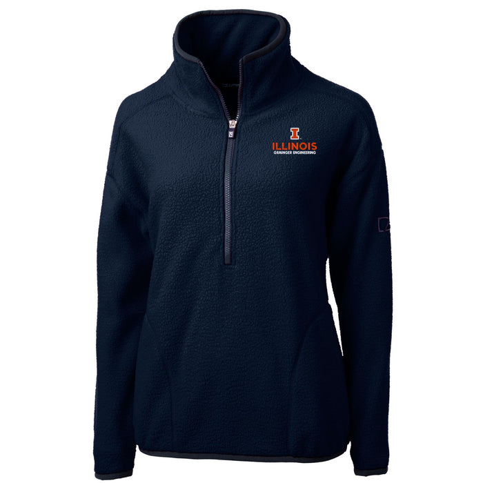 Illinois Fighting Illini Women's Cascade Sherpa Pullover Grainger
