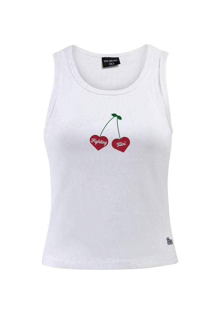 Illinois Fighting Illini Women's Cherry Tank