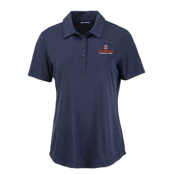 Illinois Fighting Illini Women's Coastline Polo ACES