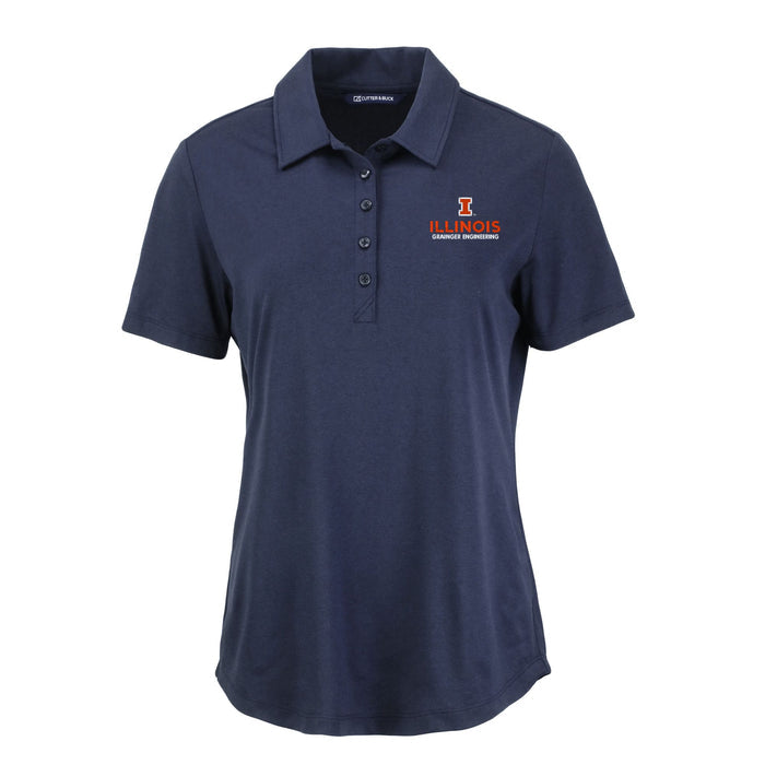 Illinois Fighting Illini Women's Coastline Polo Grainger