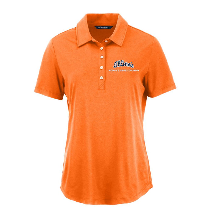 Illinois Fighting Illini Women's Cross Country Ladies Coastline Polo