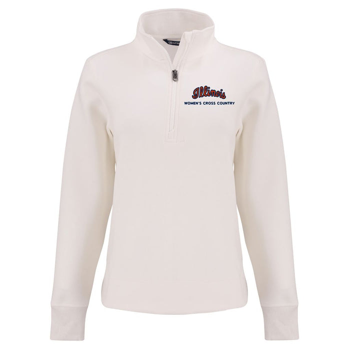Illinois Fighting Illini Women's Cross Country Ladies Roam Quarter-Zip Jacket