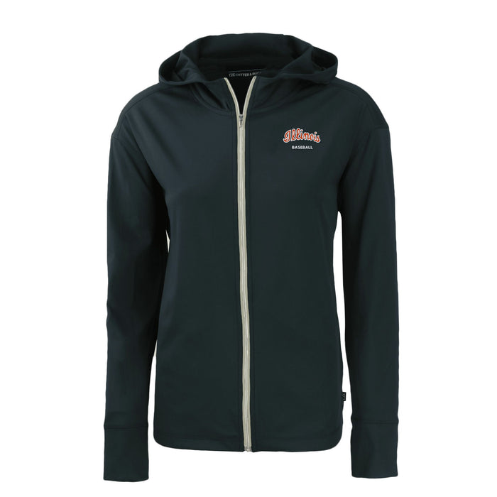 Illinois Fighting Illini Women's Daybreak Full-Zip Hood Baseball
