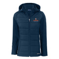 Illinois Fighting Illini Women's Evoke Hybrid Hooded Jacket ACES