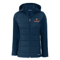 Illinois Fighting Illini Women's Evoke Hybrid Hooded Jacket Grainger