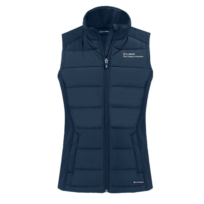 Illinois Fighting Illini Women's Evoke Hybrid Vest Gies