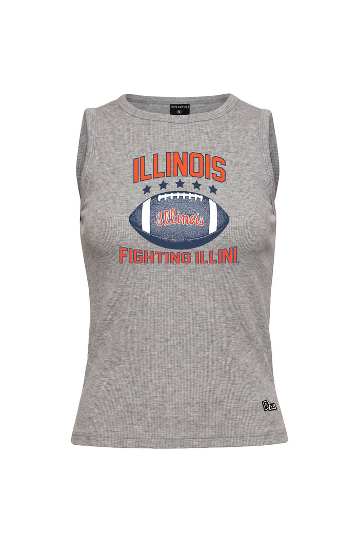 Illinois Fighting Illini Women's Football Tank