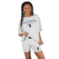 Illinois Fighting Illini Women's Fray Tee
