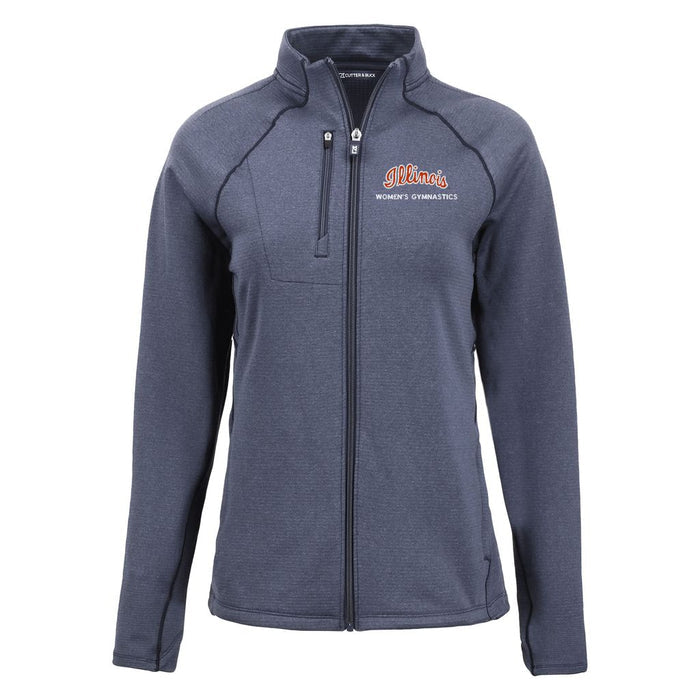 Illinois Fighting Illini Women's Gymnastics Ladies Peshastin Full-Zip Jacket
