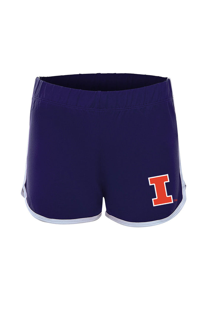 Illinois Fighting Illini Women's Old School Mini Shorts