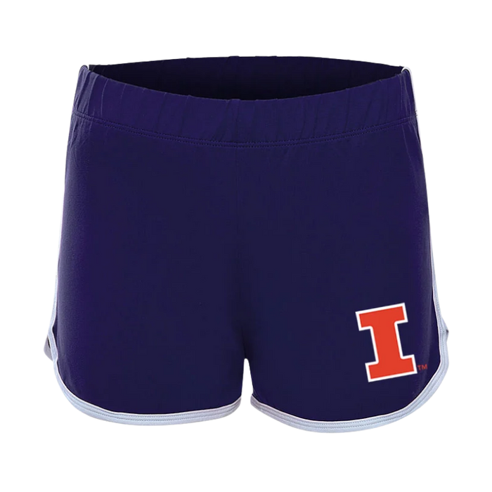 Illinois Fighting Illini Women's Old School Mini Shorts