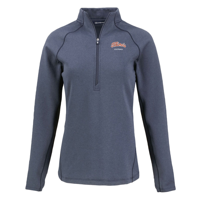 Illinois Fighting Illini Women's Peshastin Half-Zip Football