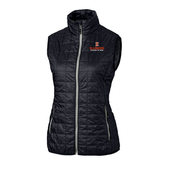 Illinois Fighting Illini Women's Rainier Full-Zip Vest ACES