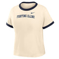 Illinois Fighting Illini Women's Nike Ringer Short Sleeve Tee