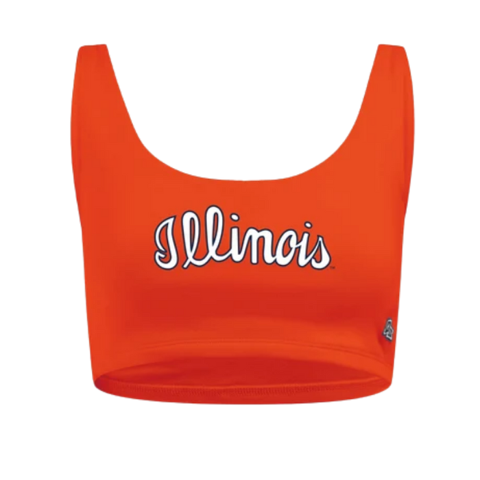 Illinois Fighting Illini Women's Scoop Neck Crop