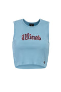 Illinois Fighting Illini Women's Script Cut off tank