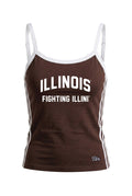 Illinois Fighting Illini Women's Sideline Stripes Tank