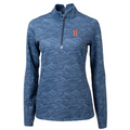 Illinois Fighting Illini Women's Traverse Camo Print Half-Zip