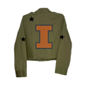 Illinois Fighting Illini Women's Utility Block I Shacket