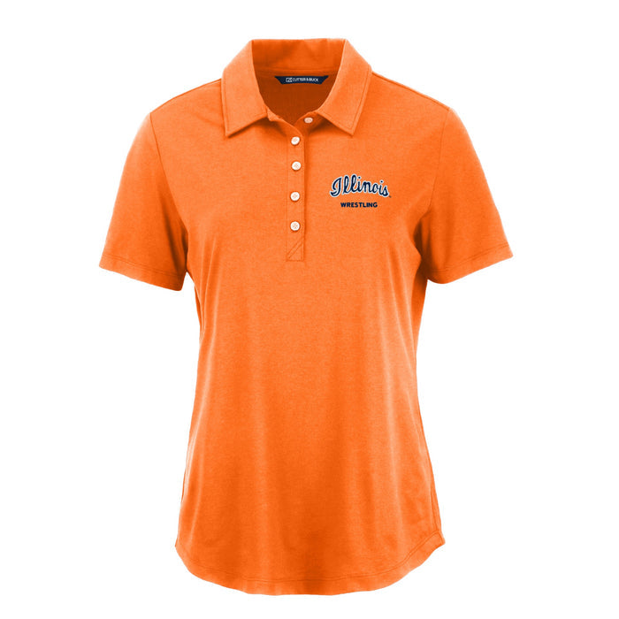 Illinois Fighting Illini Wrestling Women's Coastline Polo