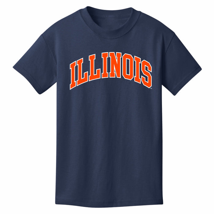 Illinois Fighting Illini Youth 2 Color Arch SST