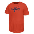 Illinois Fighting Illini Nike Youth Arch Short Sleeve Tee