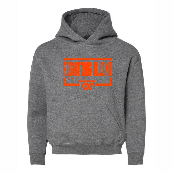 Illinois Fighting Illini Youth Basketball Hood