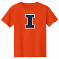 Illinois Fighting Illini Youth Block I Short Sleeve T-Shirt