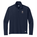 Illinois Football Columns Quarter-Zip Women's Navy