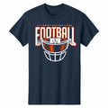 Illinois Football Facemask Short Sleeve Tee